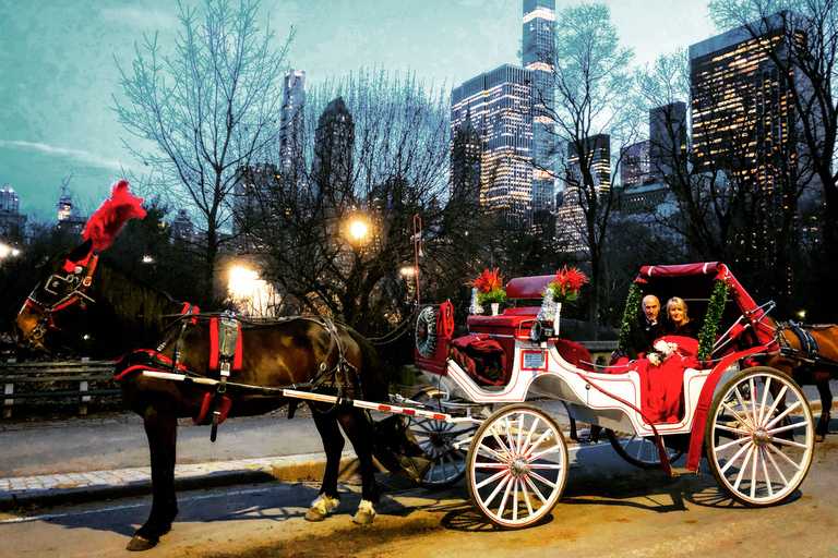 Central Park: Short Horse Carriage Ride (Up to 4 Adults)Central Park: Short Loop Horse Carriage Ride