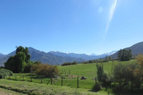 Z Santiago: Portillo Inca Lagoon i San Esteban Vineyard