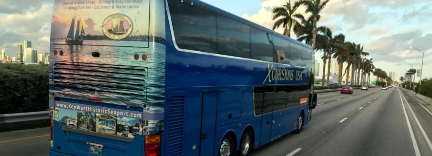 From Miami: Key West Bus Tour
