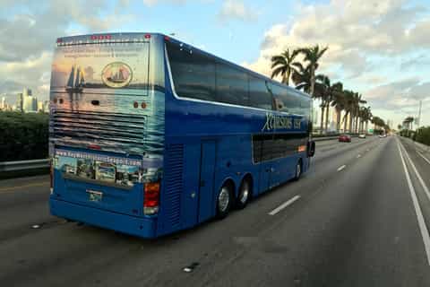 Miami & Key West: One-Way Transfer by Motor Coach Bus