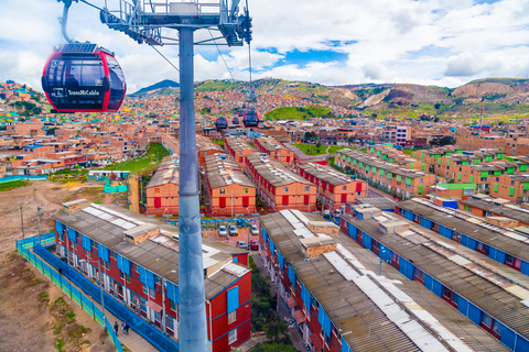 Bogotá´s Barrios: El Paraíso Favela Tour with Cable CarTour with Hotel Pickup and Drop-Off