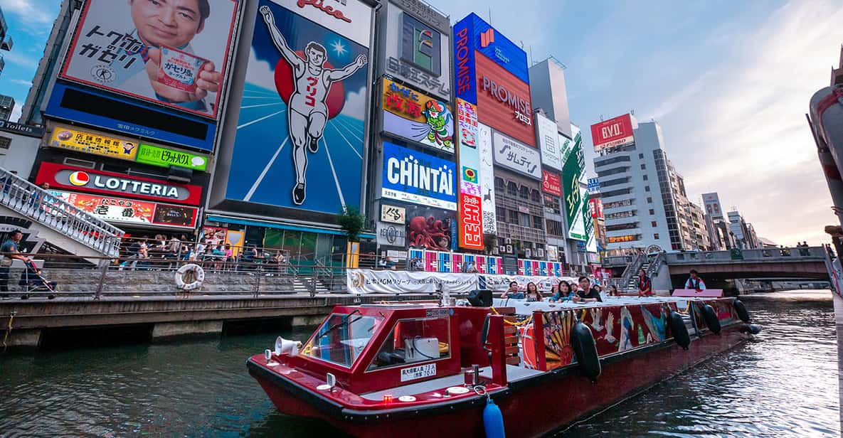 Osaka: Dotonbori's Bridges 20-Minute Cruise | GetYourGuide