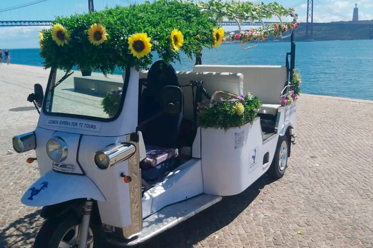 Lissabon: Historische stadsrondleiding per elektrische Tuk Tuk