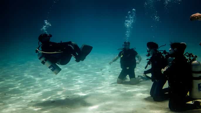 hurghada cours de plongée padi open water de 3 jours avec prise en charge