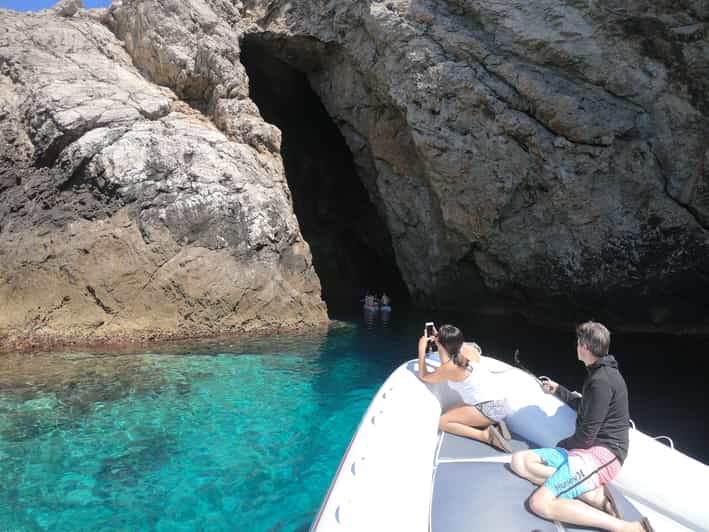 From Split Blue Cave & Five Islands With Hvar Boat Tour GetYourGuide