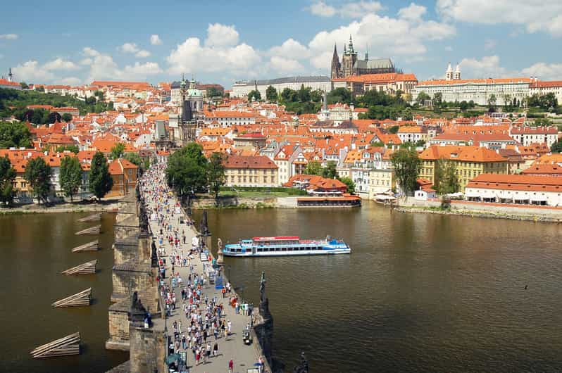 Prague: Vintage Car Ride and Walking Tour | GetYourGuide