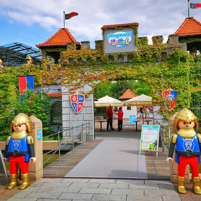 Legoland em Billund, Dinamarca quebra-cabeça em Zoom quebra