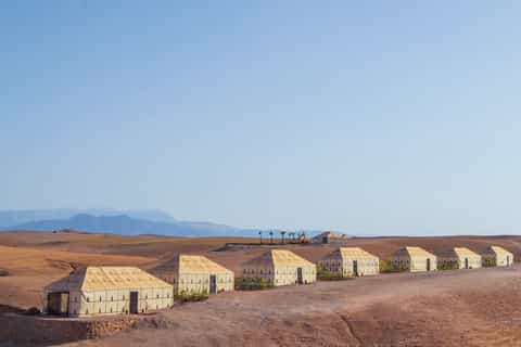 Marrakech: Agafay Desert Quad Bike, Camel Ride, and Dinner
