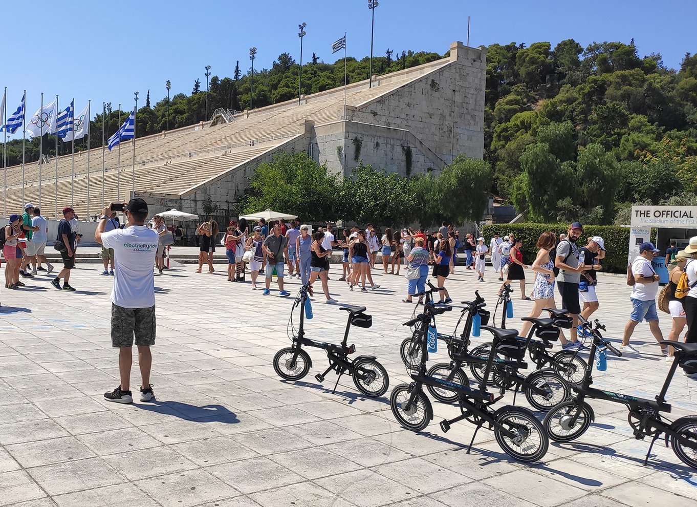 Athen: Oplev byrundvisningen på elektrisk cykel