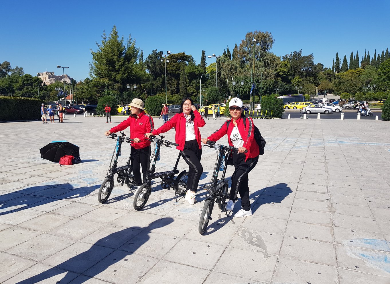 Athen: Oplev byrundvisningen på elektrisk cykel