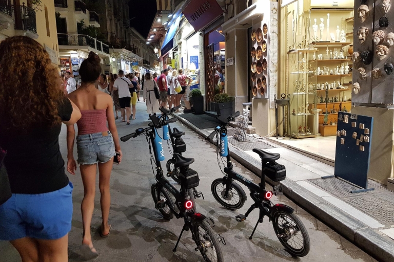Ateny: Nocna wycieczka rowerami elektrycznymi