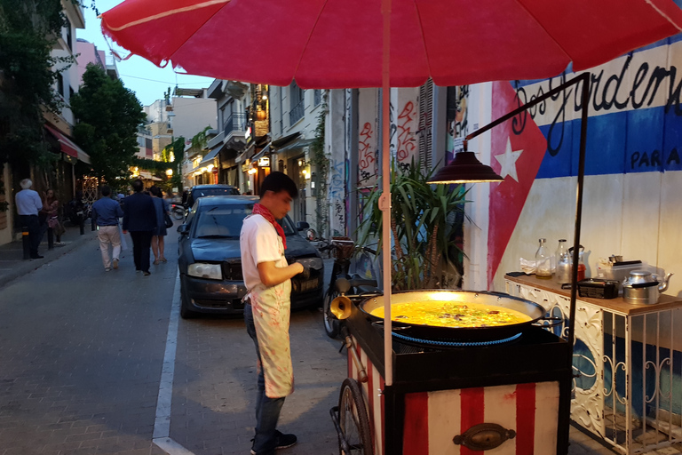 Atenas: Tour nocturno en bicicleta eléctrica