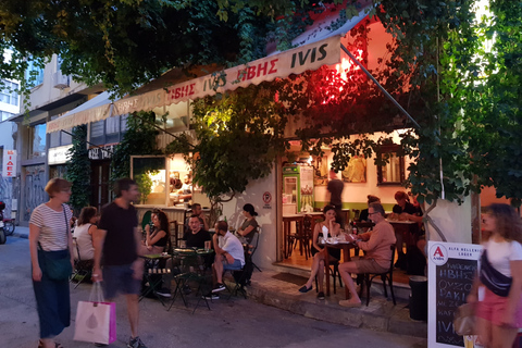 Atenas: Tour noturno de bicicleta elétrica