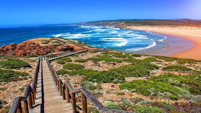 desde el algarve tour de un día en grupo pequeño por costa vicentina