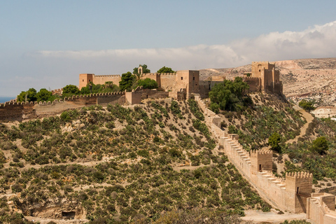 Almería: Tour em pequenos grupos pela AlcazabaAlmeria: excursão para grupos pequenos em Alcazaba em espanhol