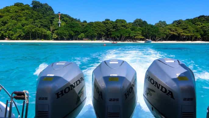 ko lanta koh rok snorkeling day trip by speedboat