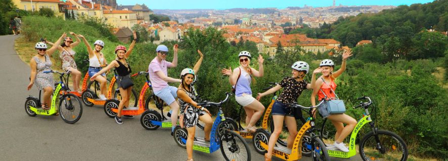 Praga: Destaques Tour em e-Scooters