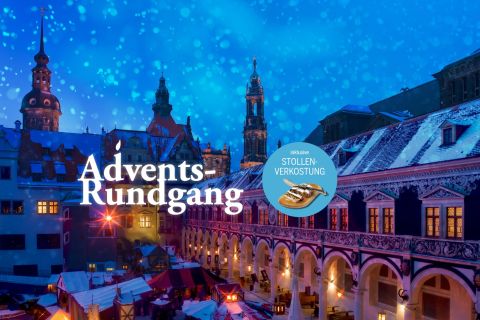 Dresden: adventstour met stollenproeverij en glühwein
