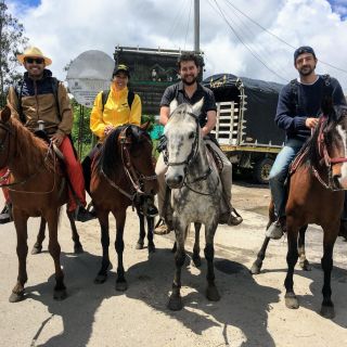 Bogotá: equitazione da Guadalupe a Monserrate