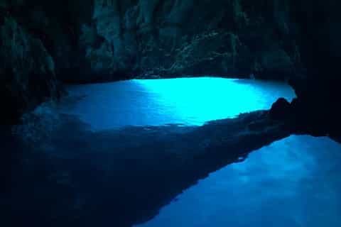 de split excursão privada à caverna azul hvar e 5 ilhas
