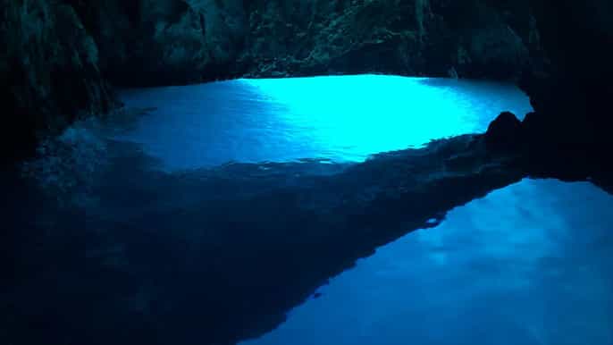 de split excursão privada à caverna azul hvar e 5 ilhas