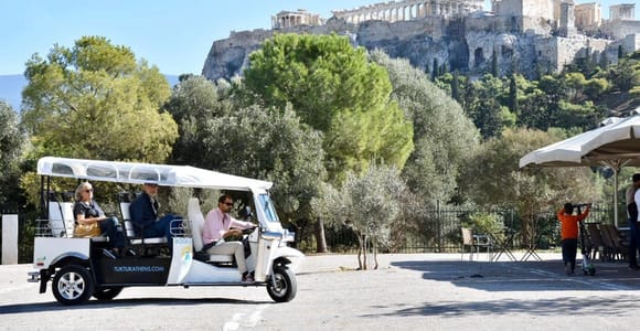 Athen: Private 3-stündige Stadtführung mit dem umweltfreundlichen Tuk Tuk