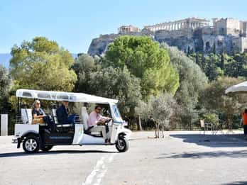 Atene: Tour privato della città di 3 ore su un Tuk Tuk ecologico