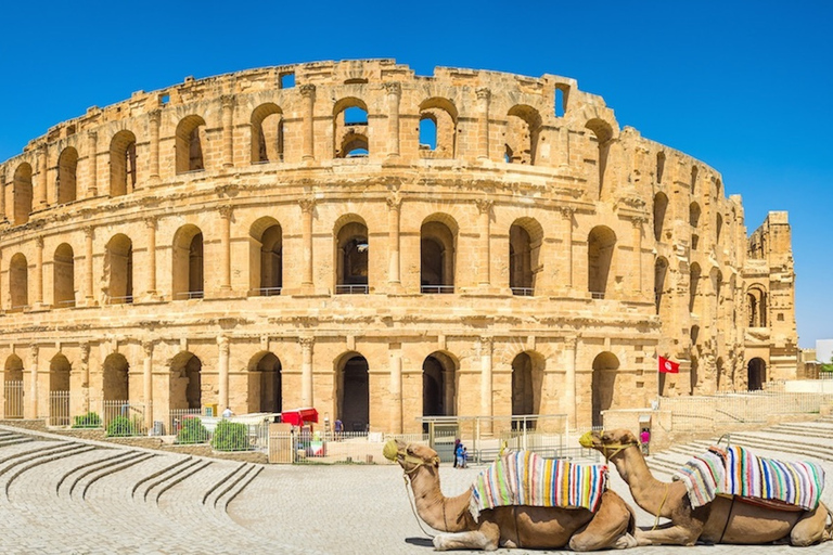 De Tunis: journée complète à El Jem et Monastir