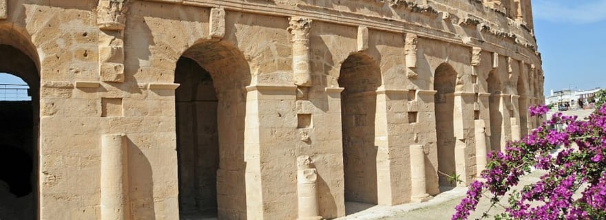 Au départ de Tunis : visite d'une jounée à El Jem et Monastir
