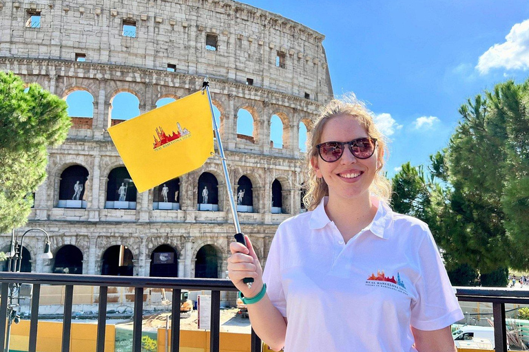 Rome: Colosseum, Forum & Palatine Ticket with Audioguide App Colosseum, Roman Forum, Palatine Hill and Audioguide