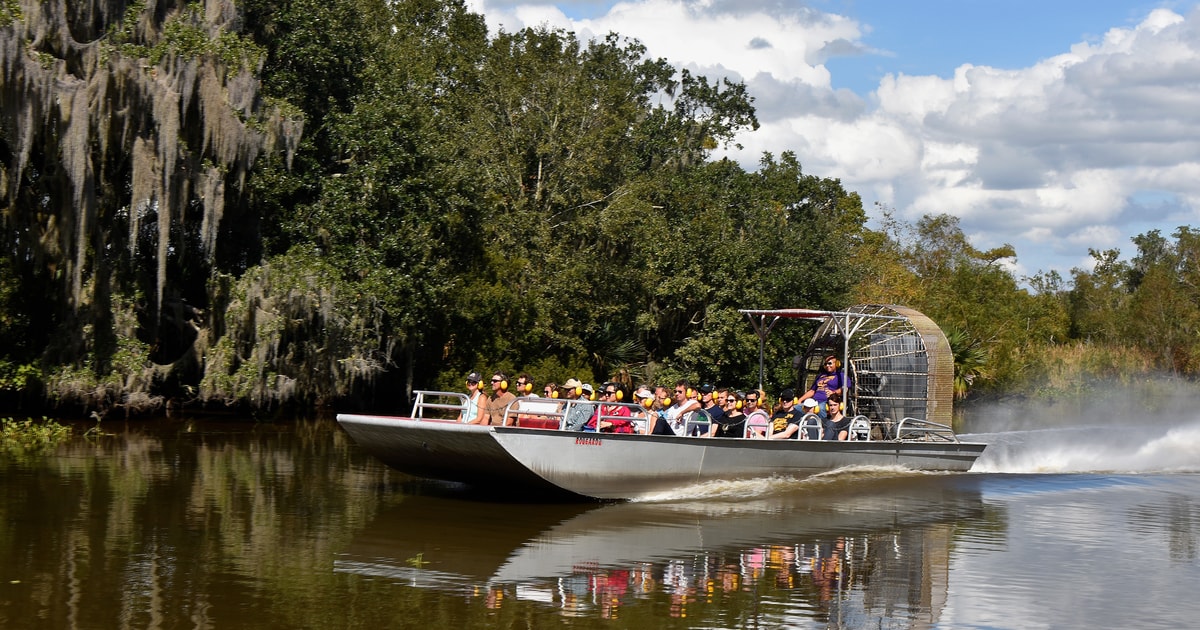 From Lafitte: Swamp Tours South of New Orleans by Airboat | GetYourGuide