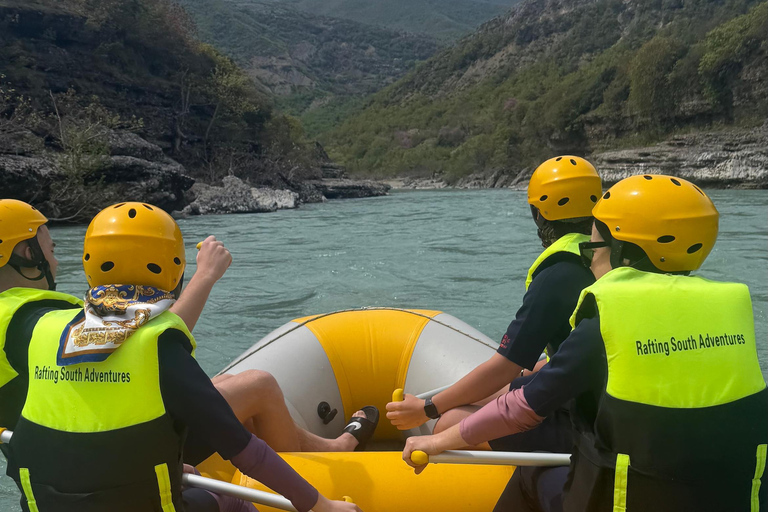 Tirana/Durrës/Permet: Vjosa River Rafting & Thermal Baths From Permet