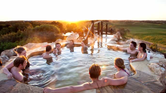 desde melbourne excursión de un día a peninsula hot springs con almuerzo