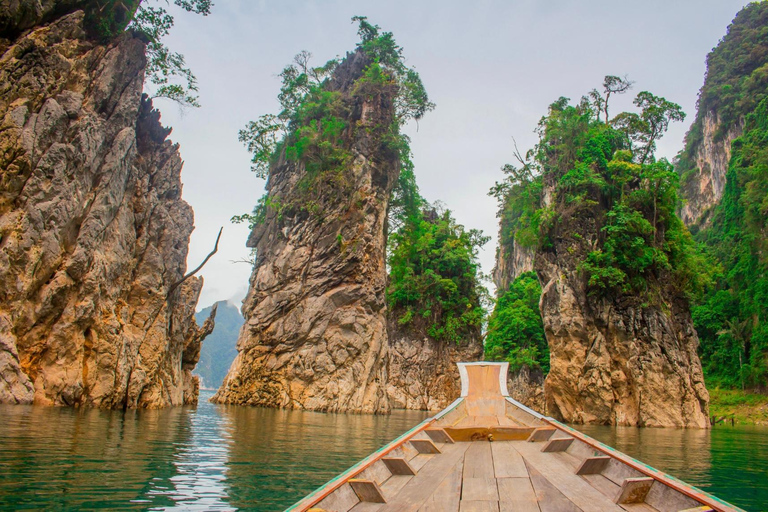 Khao Lak : Excursion au lac Cheow Lan avec déjeuner et prise en charge à l&#039;hôtel