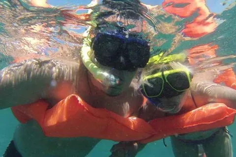 Puerto Vallarta : Aventure sur l'île de Marietas, déjeuner et open bar