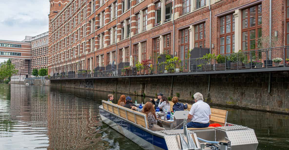 Leipzig: 70-Minute Motorboat Canal Sightseeing Cruise