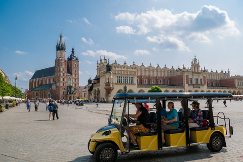 Krakow: City Sightseeing Tour by Electric Golf Cart Tour in Russian