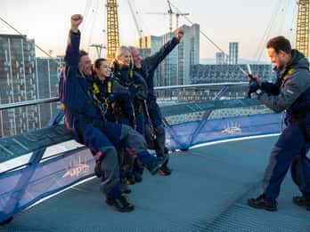London: O2 Arena Rooftop Climbing Experience