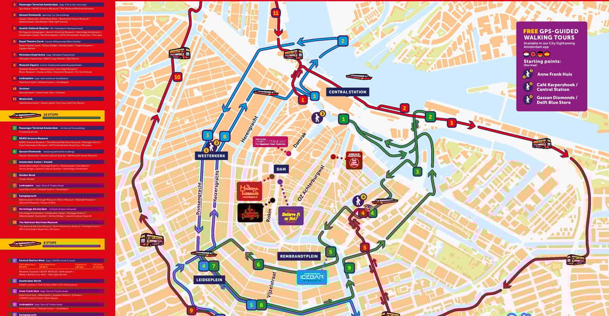 Afbeelding 14 van Amsterdam: hop-on-hop-off-bus en Heineken Experience