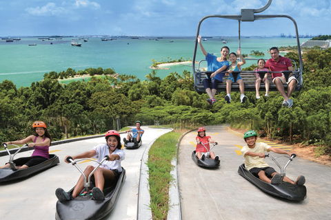 Cingapura: Ingressos para Skyline Luge SentosaLuge e Skyride 4 Rondas
