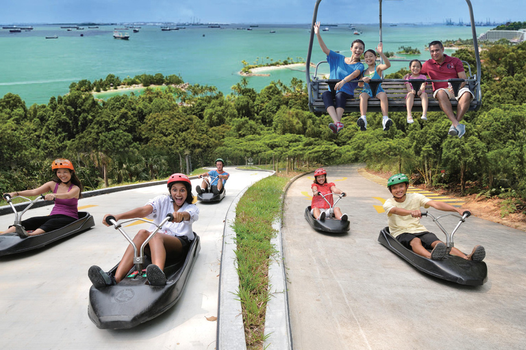 Cingapura: Ingressos para Skyline Luge SentosaLuge e Skyride 4 Rondas