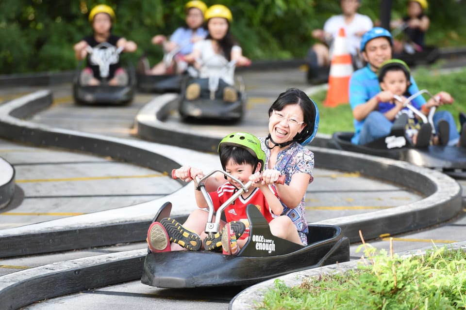 Luge Tracks  Skyline Luge Singapore