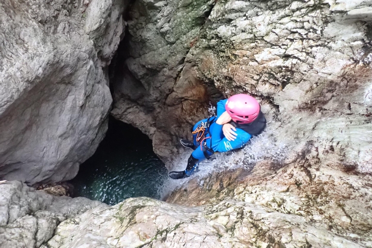 Vanuit Bovec: canyoning langs de Sušec in de Sočavallei