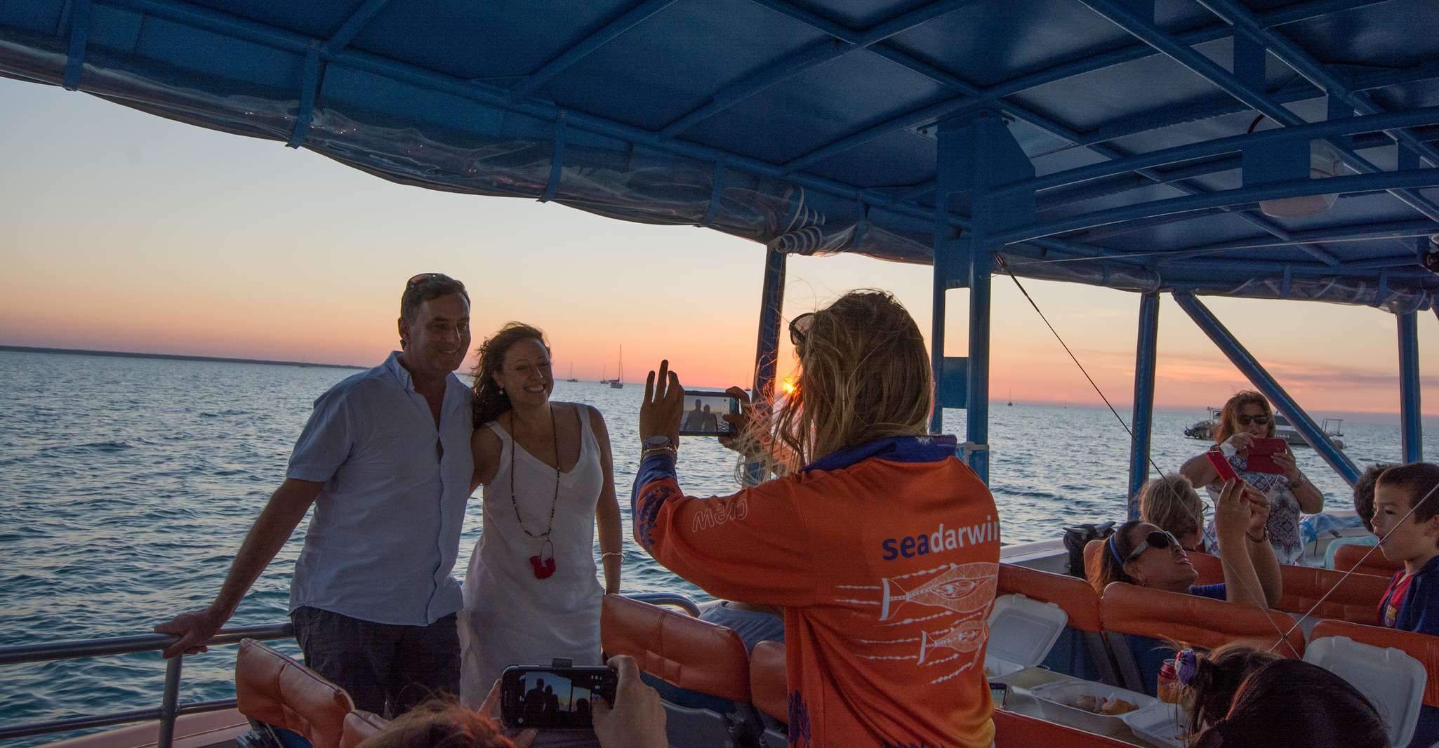 Darwin, Sunset Harbour Kreuzfahrt mit Fisch und Chips Abendessen - Hizvo