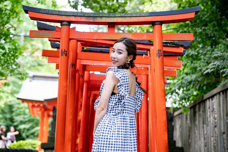 1 heure de séance photo privée à Tokyo