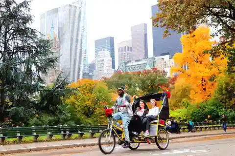 New York City: Pedicab Tour durch den Central Park