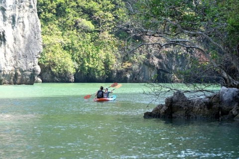 Ko Lanta: tour en kayak de cuevas y playas de día completo con almuerzo