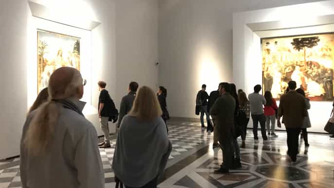 florença galeria uffizi caça ao tesouro privada para famílias