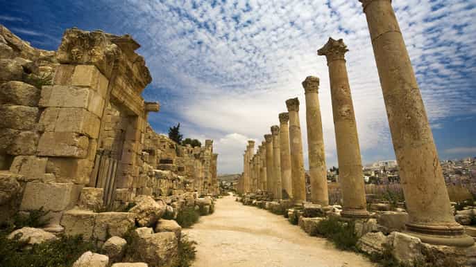 from amman private amman and jerash sightseeing tour