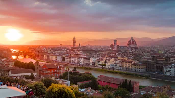 florence piazzale michelangelo private walking tour